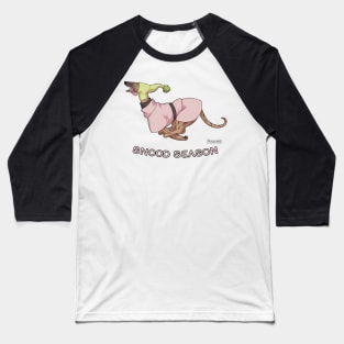 Snood Season Running Baseball T-Shirt